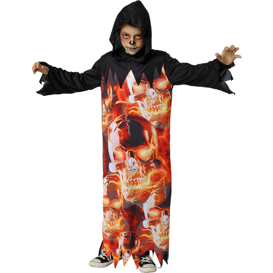 DISFRAZ SKULL DEL INFIERNO INF image 0