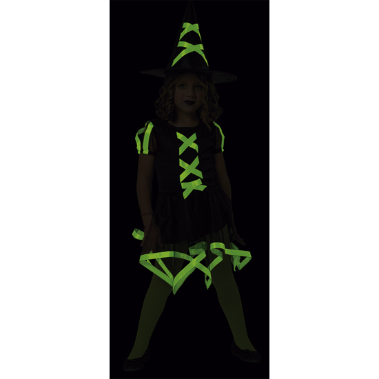 DISFRAZ BRUJA CUCA VERDE INF image 1