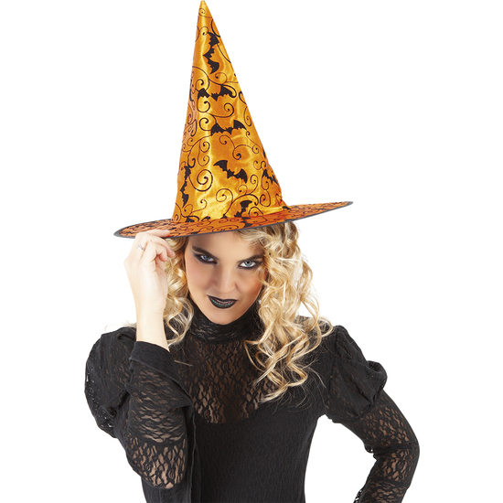 SOMBRERO BRUJA COOL NARANJA image 0