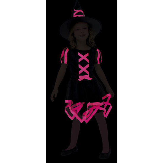 DISFRAZ BRUJA CUCA ROSA INF image 2