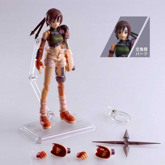 FIGURA YUFFIE KISARAGI FINAL FANTASY VII BRING 13CM image 2