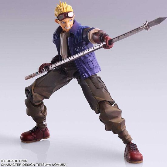 FIGURA CID HIGHWIND FINAL FANTASY VII BRING 15CM image 1