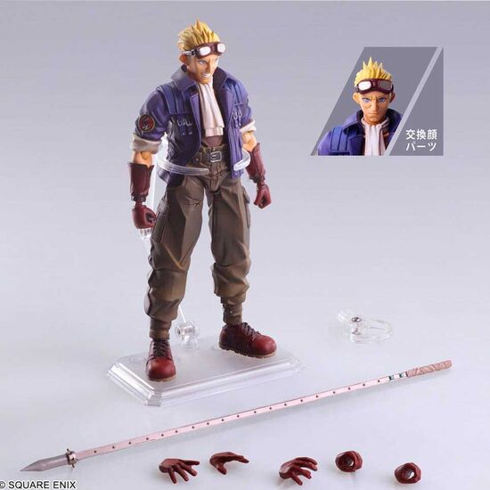 FIGURA CID HIGHWIND FINAL FANTASY VII BRING 15CM image 2