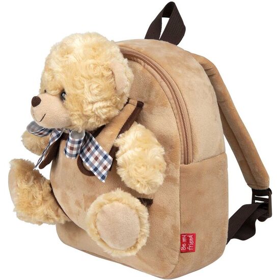 MOCHILA + PELUCHE OSO BELLY 26CM image 1