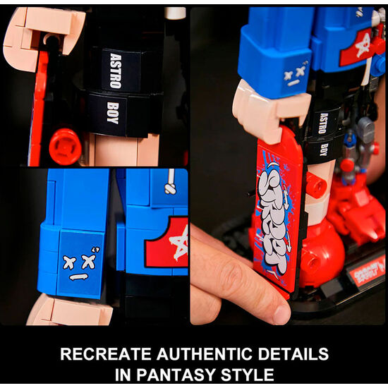 KIT CONSTRUCCION ASTRO BOY THE SKATEBOARD ASTRO BOY 1117PZS image 1