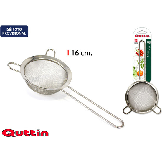 ACE.INOX STRAINER METAL 16CM QUTTIN image 0