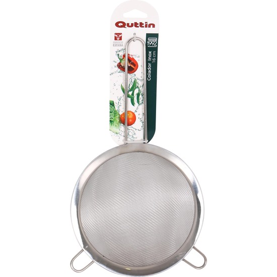 ACE.INOX STRAINER METAL 16CM QUTTIN image 1