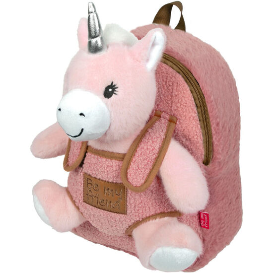 MOCHILA + PELUCHE UNICORNIO 27CM image 0