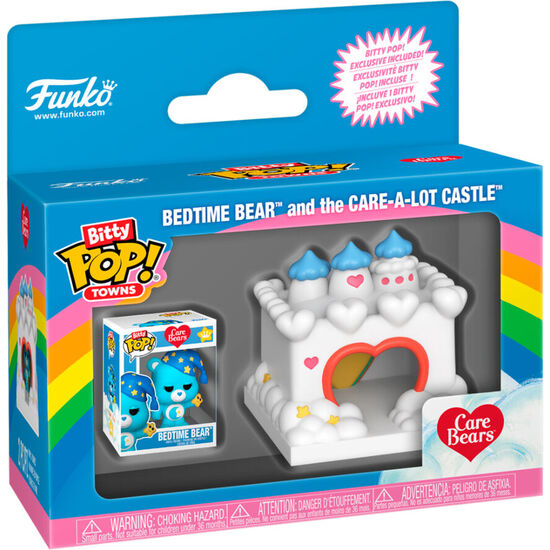 FIGURA BITTY POP TOWN OSOS AMOROSOS BEDTIME BEAR AND THE CARE A LOT CASTLE image 0
