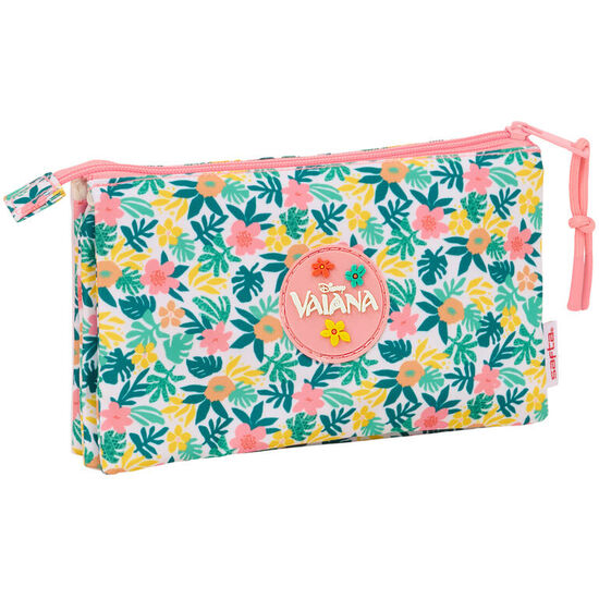PORTATODO VAIANA MOANA DISNEY TRIPLE image 1