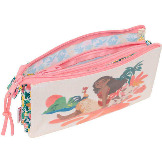 PORTATODO VAIANA MOANA DISNEY TRIPLE image 2