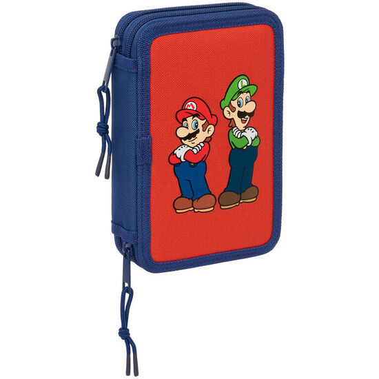 PLUMIER MAMMA MIA SUPER MARIO BROS DOBLE 29PZS image 0