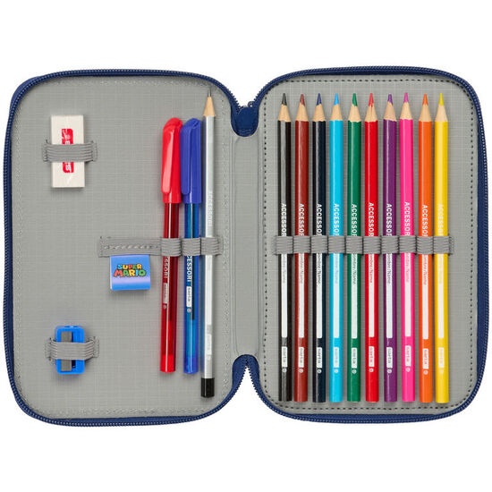 PLUMIER MAMMA MIA SUPER MARIO BROS DOBLE 29PZS image 3