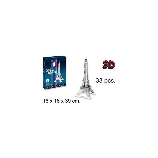 3D PUZZLE TORRE EIFFEL image 0