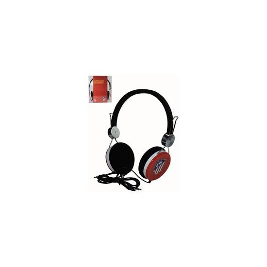 AURICULARES STEREO CASCOS ATLÉTICO DE MADRID image 0