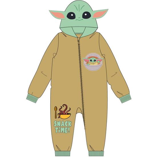 PIJAMA DORMILÓN CORAL FLEECE APLICACIONES THE MANDALORIAN image 0