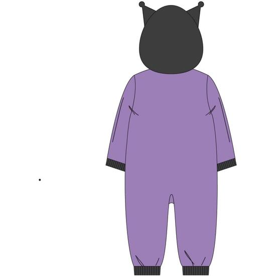 PIJAMA DORMILÓN CORAL FLEECE APLICACIONES HELLO KITTY KUROMI image 1