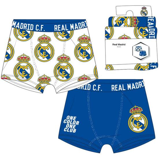 PACK BOXER SINGLE JERSEY 2 PIEZAS REAL MADRID image 0