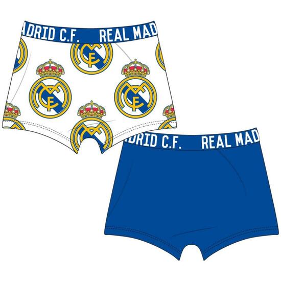 PACK BOXER SINGLE JERSEY 2 PIEZAS REAL MADRID image 1