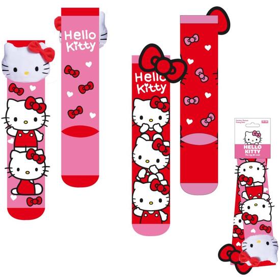 CALCETINES APLICACIONES HELLO KITTY image 0