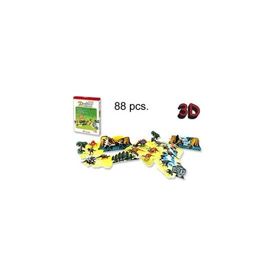 3D PUZZLE MUNDO DE LOS DINOSAURIOS image 0