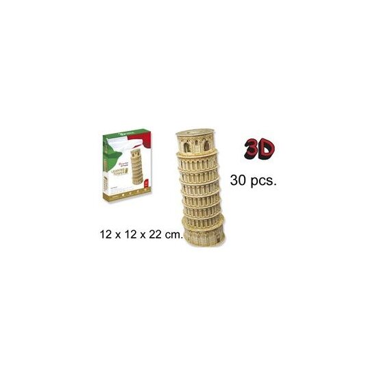 3D PUZZLE TORRE INCLINADA DE PISA image 0
