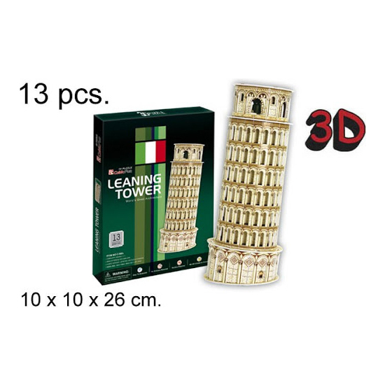 3D PUZZLE TORRE INCLINADA DE PISA image 0