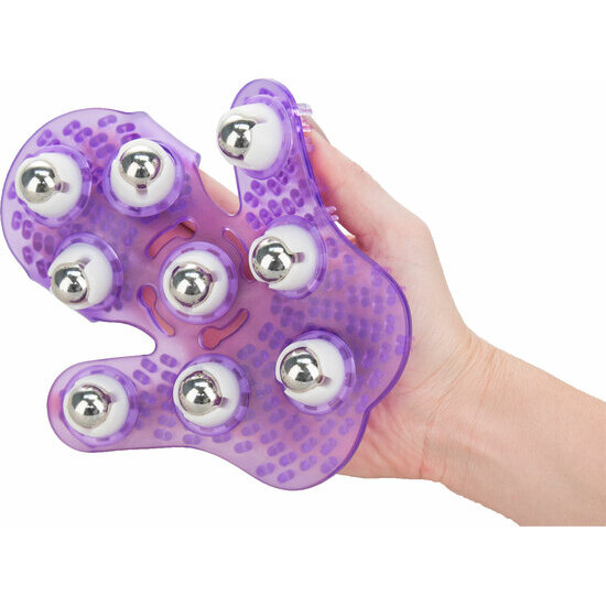 ROLLER BALLS MASSAGER - PURPLE image 0