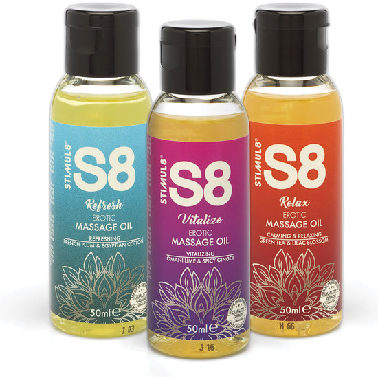 S8 MASSAGE OIL BOX 3X 50ML image 1