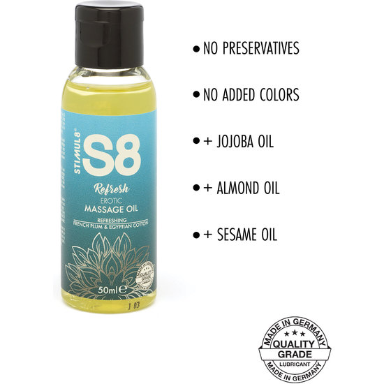 S8 MASSAGE OIL BOX 3X 50ML image 4