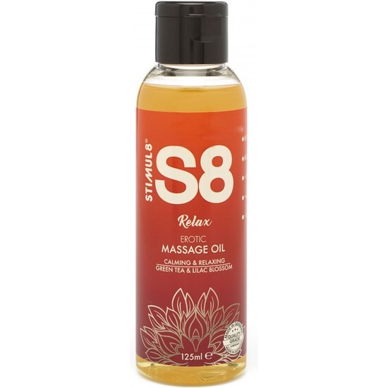 S8 MASSAGE OIL GREEN TEA & LILAC BLOSSOM 125ML image 0