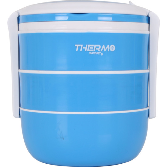 3 STEP THERMAL LUNCH BOX ROUND QUTTIN image 1