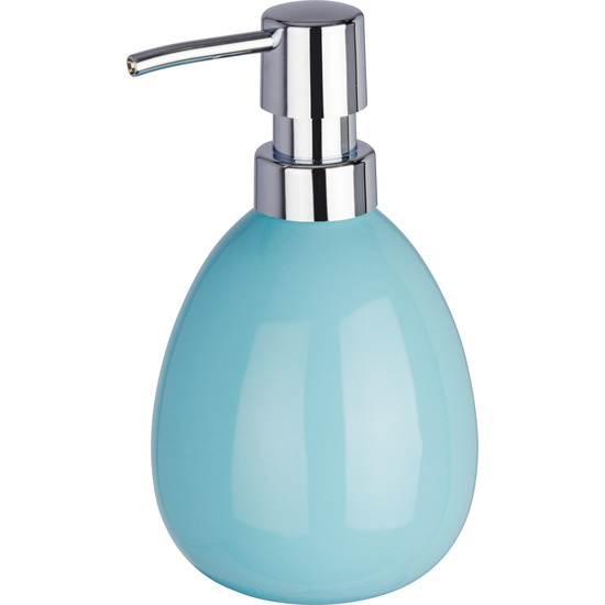CERAMIC SOAP DISPENSADOR POLARIS PASTEL BLUE image 0