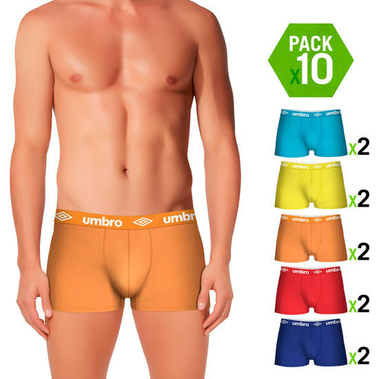 SET 10 BOXERS UMBRO MULTICOLOR image 0