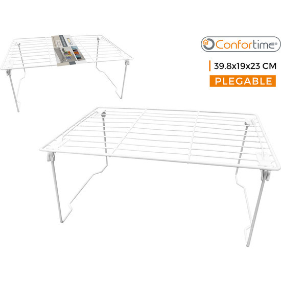 FOLDING KITCHEN SHELF 39.8X19X23CM CONFORTIME image 0