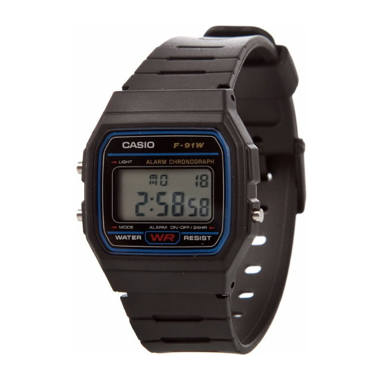 RELOJ CASIO MODELO F-91W-1YER image 0