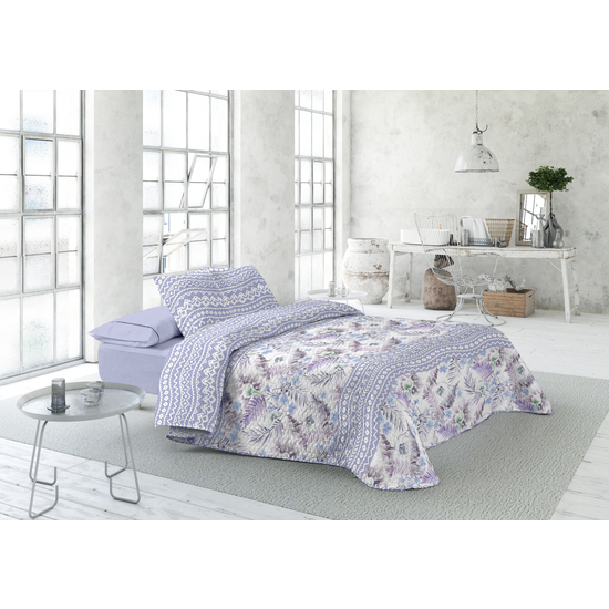 COLCHA BOUTI + COJIN ASCONA PC 270X270 CM image 0