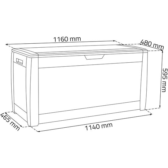 BAUL BOXE MATUBA 119X48X60 image 5