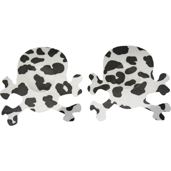 CARAMEL NUIT - COVER NIPPLES SKULL DALMATIAN WHITE image 0