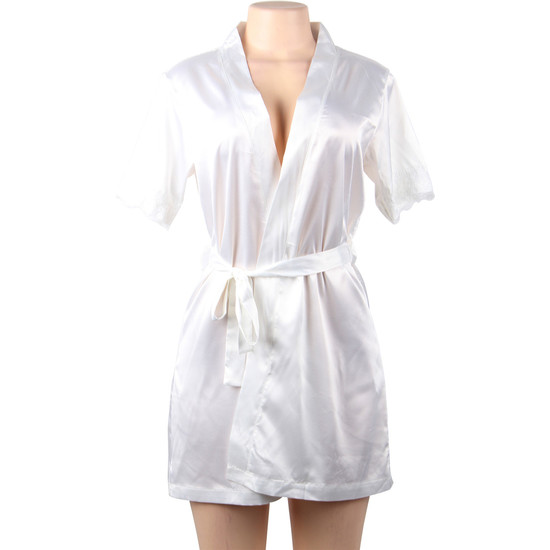 BATA KIMONO BACKLESS BLANCA image 5