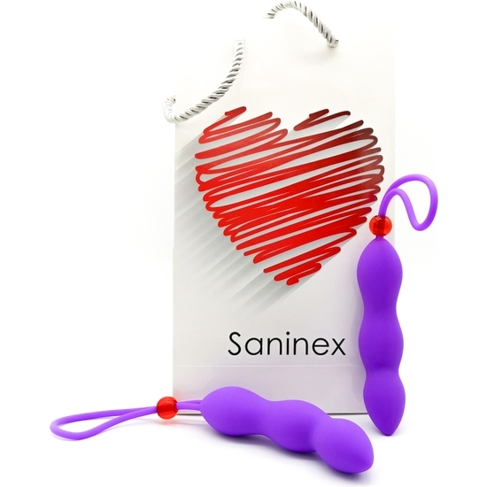 SANINEX CLIMAX - LILAC PLUG & RING image 0