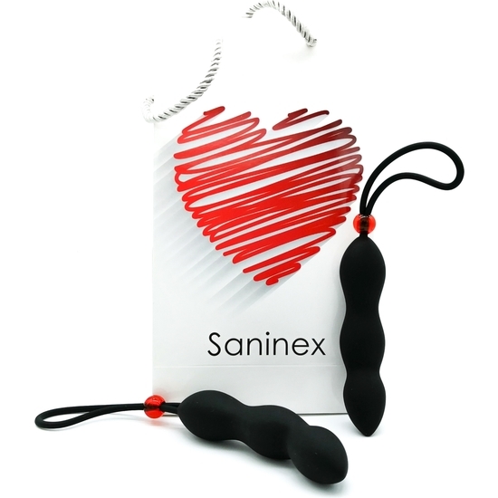 SANINEX CLIMAX - BLACK PLUG & RING image 0