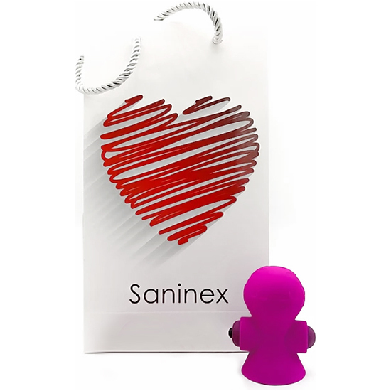 SANINEX SUCTIONER WORLD - LILAC VIBRATOR & SUCTION CUP image 0