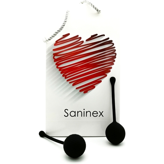 SANINEX CLEVER - BLACK INTELIGENTE ESFERA VAGINAL image 0