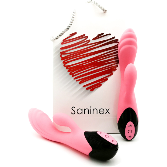 SANINEX SWAN - PINK VIBRATOR PUNTO G & CLÍTORIS 10 VELOCIDADES image 0