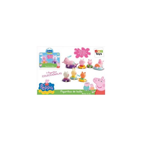 FIGURITAS DE BAÑO PEPPA PIG - DISEÑOS SURTIDOS image 2