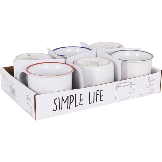 MUG 235CC SIMPLE LIFE - COLORES SURTIDOS image 5