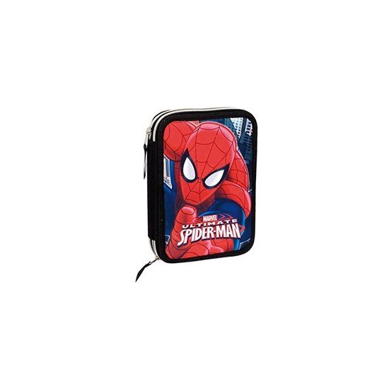 SPIDERMAN - PLUMIER 12 DOBLE COLOR ROJO Y AZUL image 0