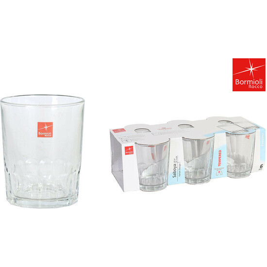 SET 6 GLASSES 270CC  image 0