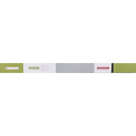 PERCHERO 80X43X95-165CM BLANC CONFORTIME image 1